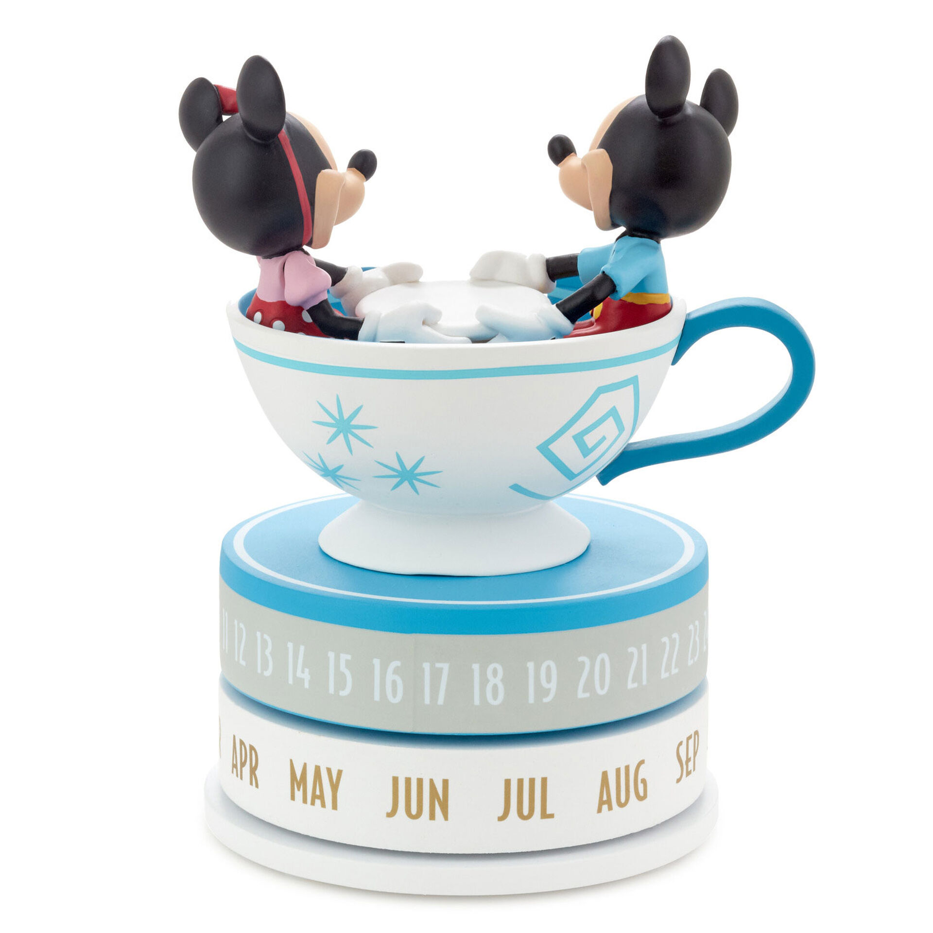 Walt Disney World 50th Anniversary Mickey and Minnie Teacup Perpetual
