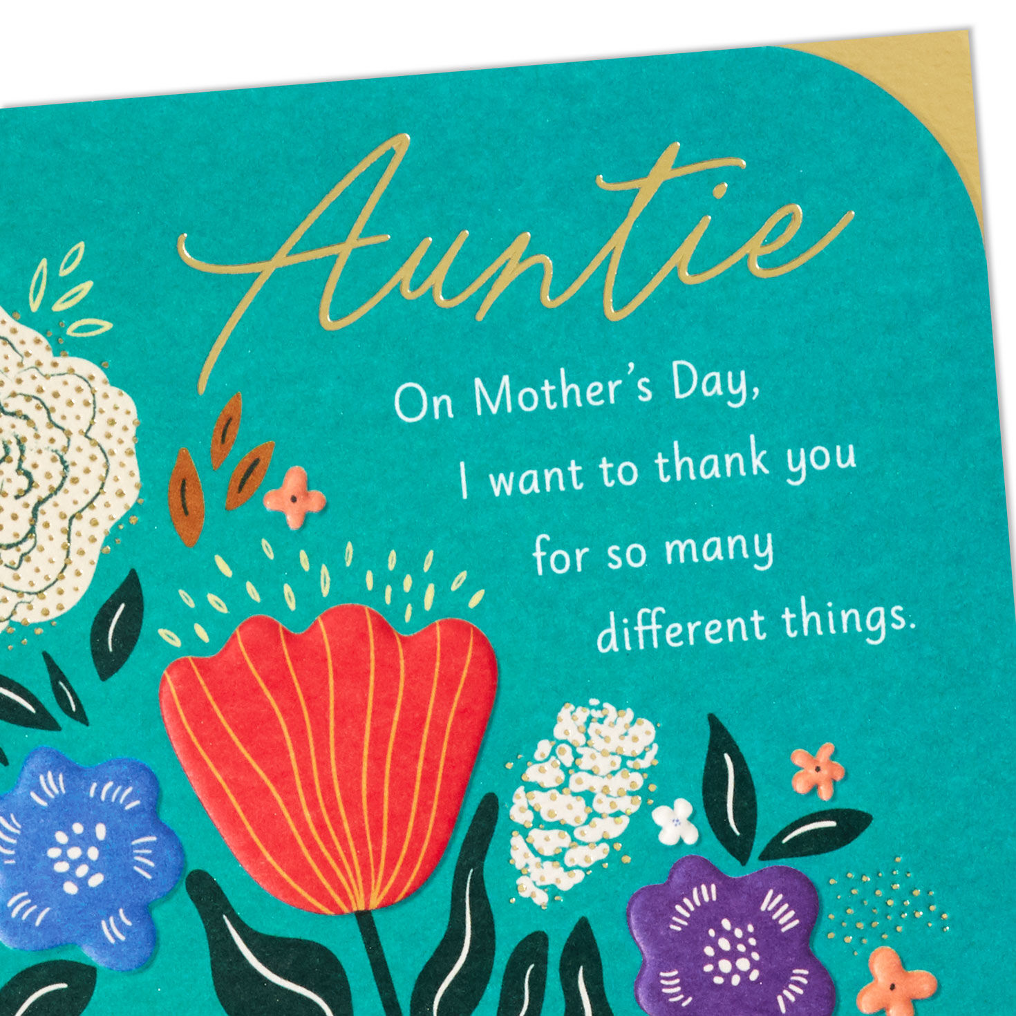 Thank You So Much Mother's Day Card for Auntie, , large image number 5