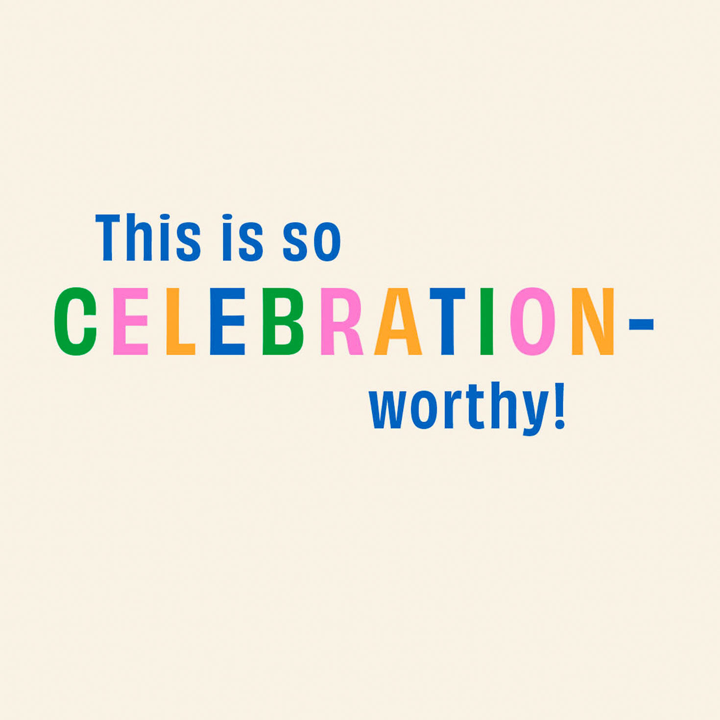 Colorful Congrats Venmo Congratulations Card, , large image number 2