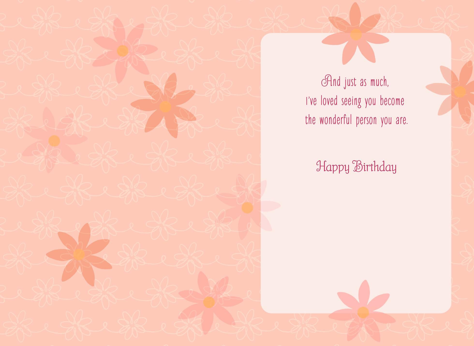 love you like a daughter birthday card greeting cards hallmark