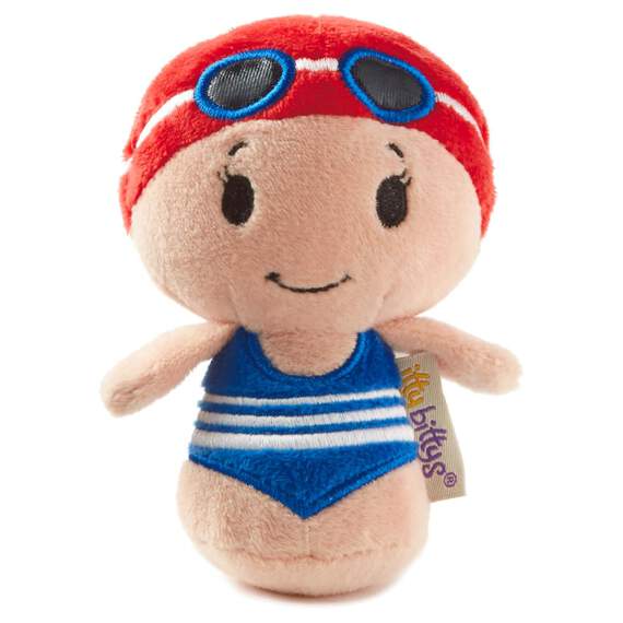 itty bittys® Swimming Girl Stuffed Animal Limited Edition, , large image number 1
