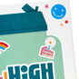 High Five Birthday Card for Kids With Decal, , large image number 4