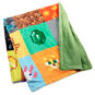 Minecraft Game Icons in Colorful Grid Fleece Blanket Folded image number 1