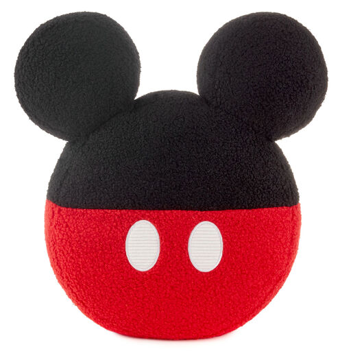 Disney Mickey Mouse Shaped Pillow, 