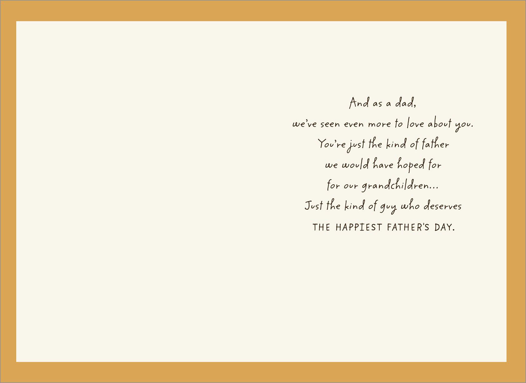 Love You Like a Son, Father's Day Card for Son-in-Law