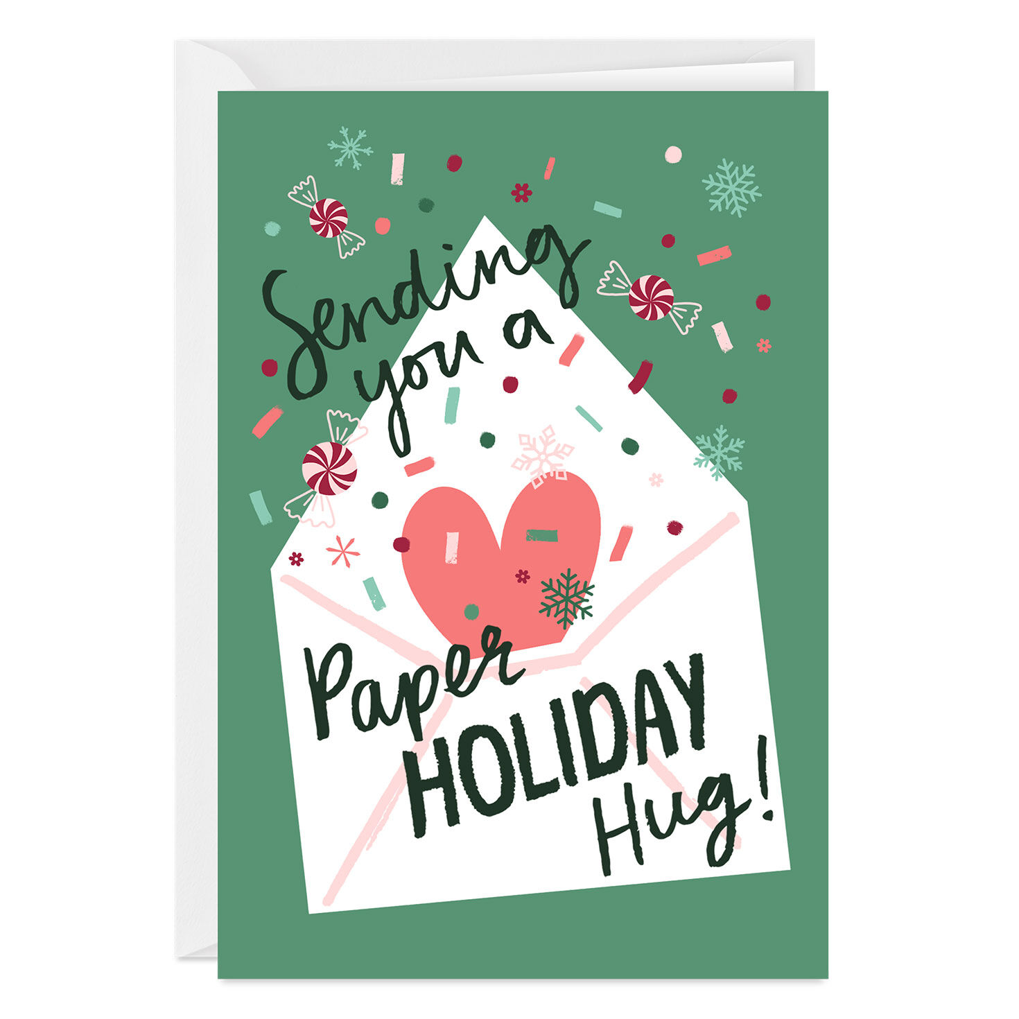 Paper Hug Custom Holiday Card