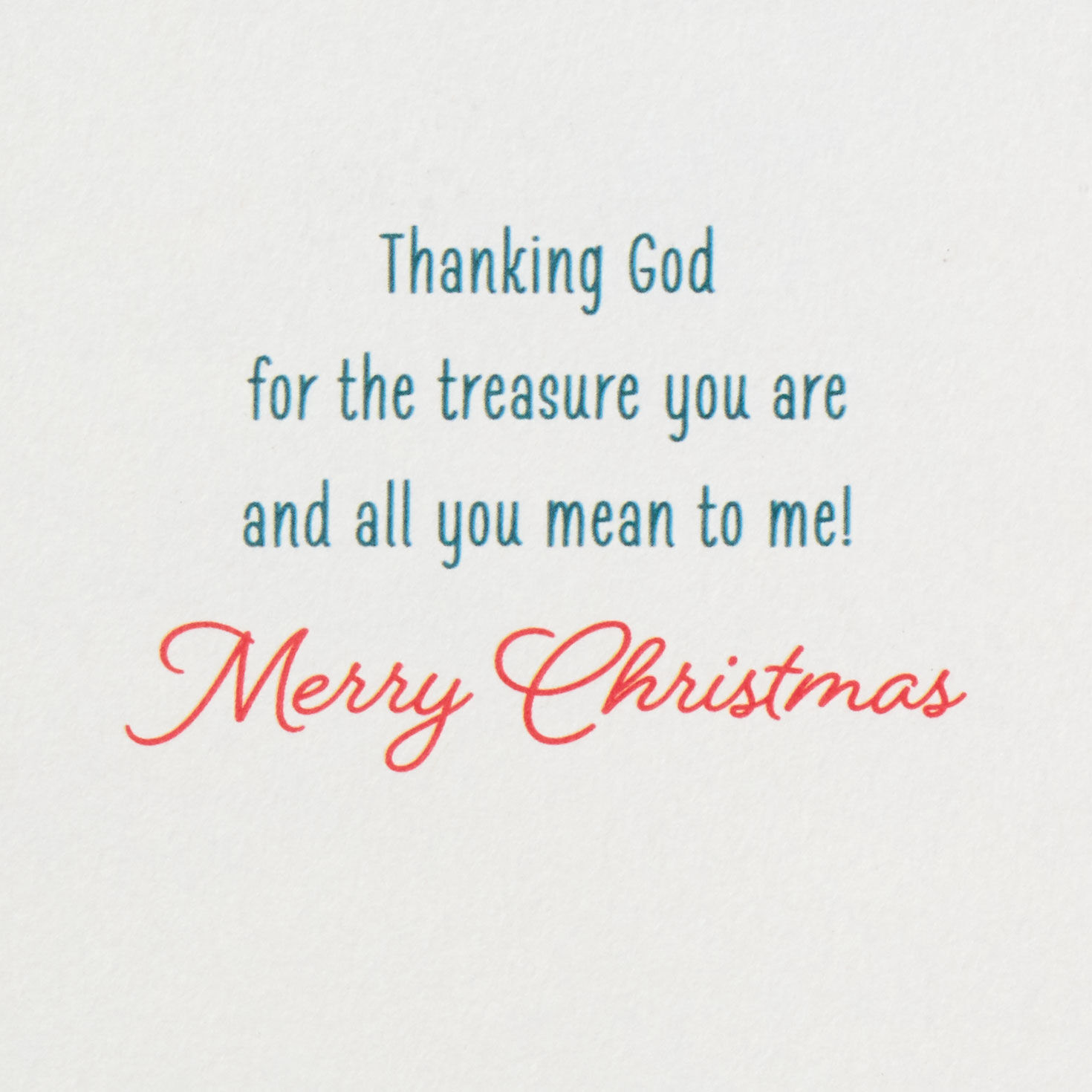 You Are a Treasure to Me Religious Christmas Card for only USD 3.99 | Hallmark