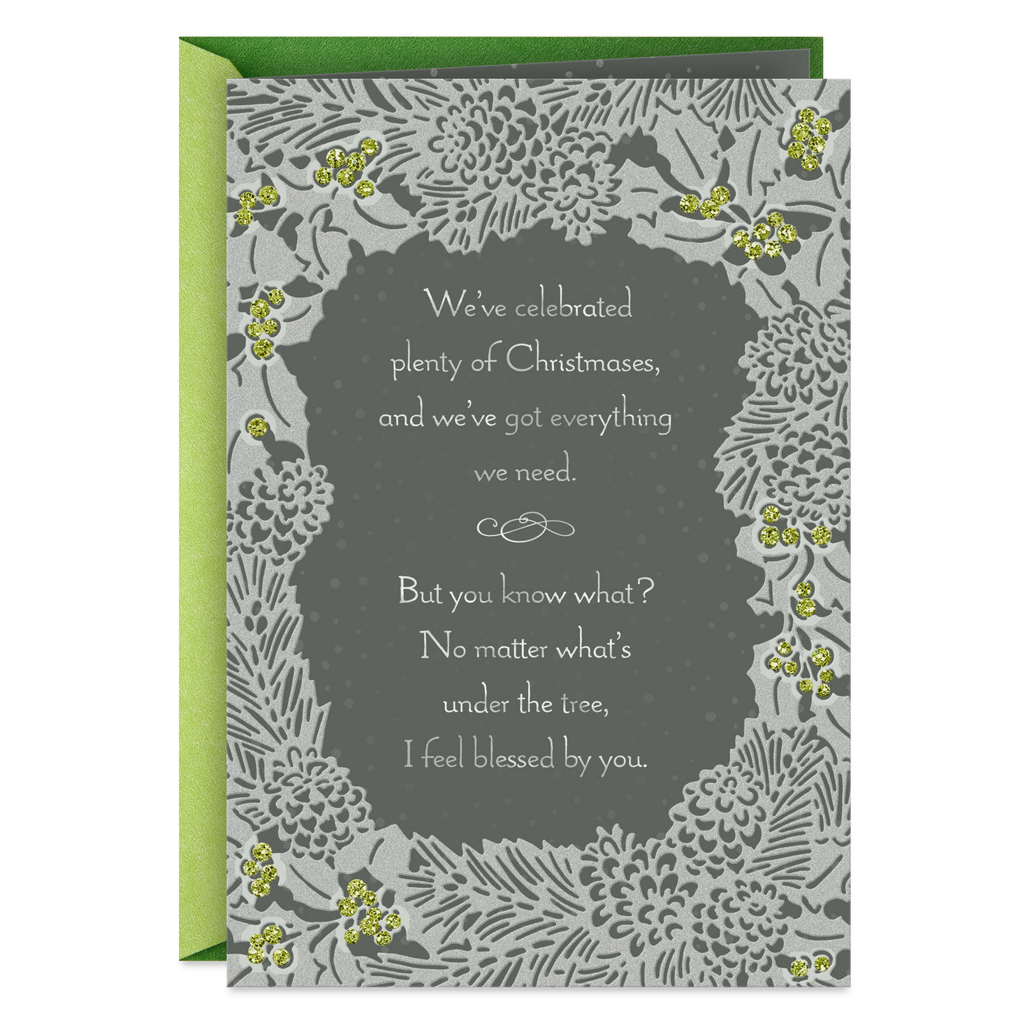 Love Sharing Life With You Romantic Christmas Card for only USD 4.59 | Hallmark