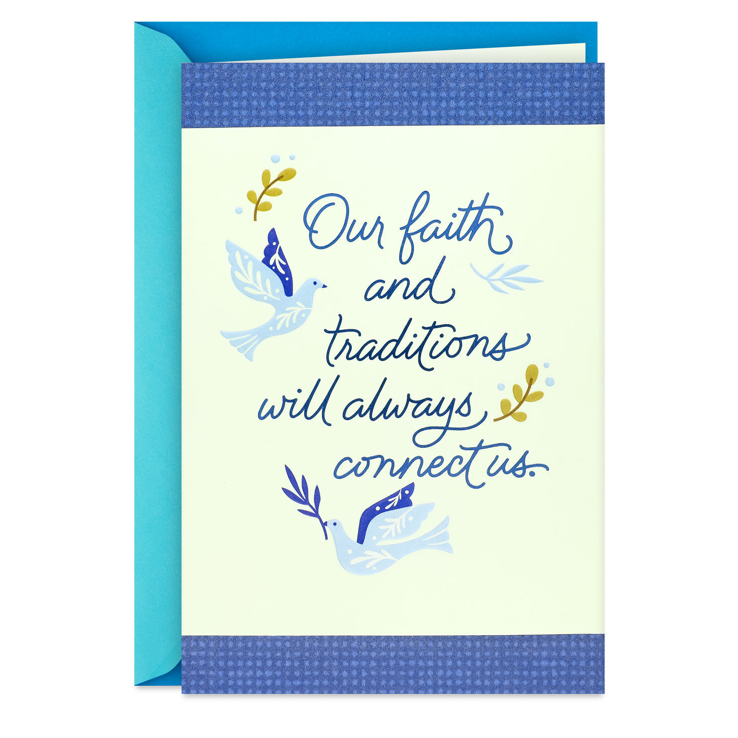 Connected By Faith Hanukkah Card