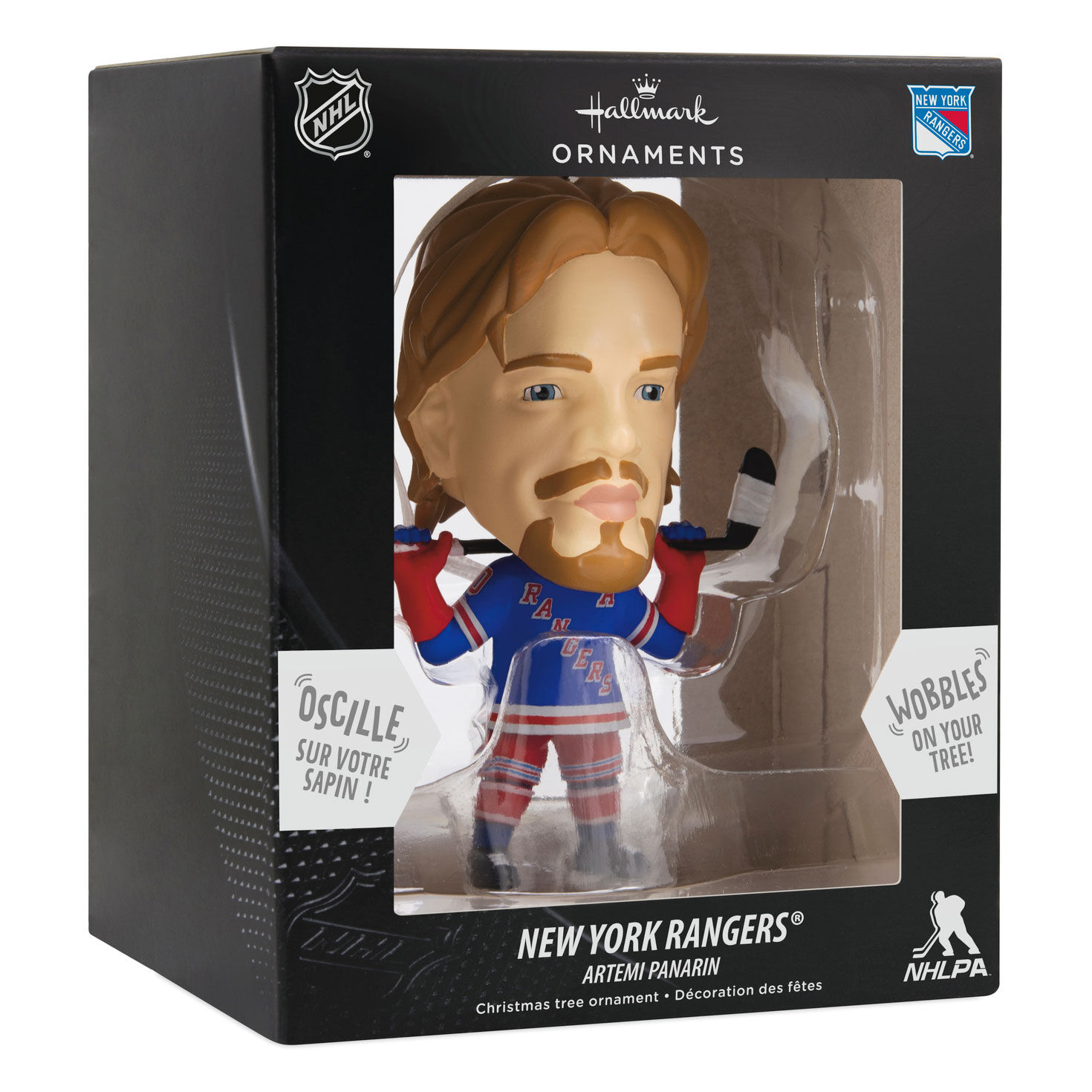 NHL New York Rangers® Artemi Panarin Bobblehead Ornament for only USD 19.99 | Hallmark