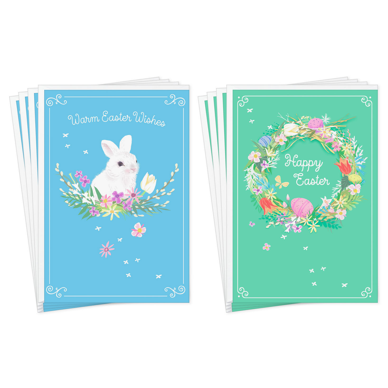 Warm Easter Wishes Easter Cards, Pack of 8