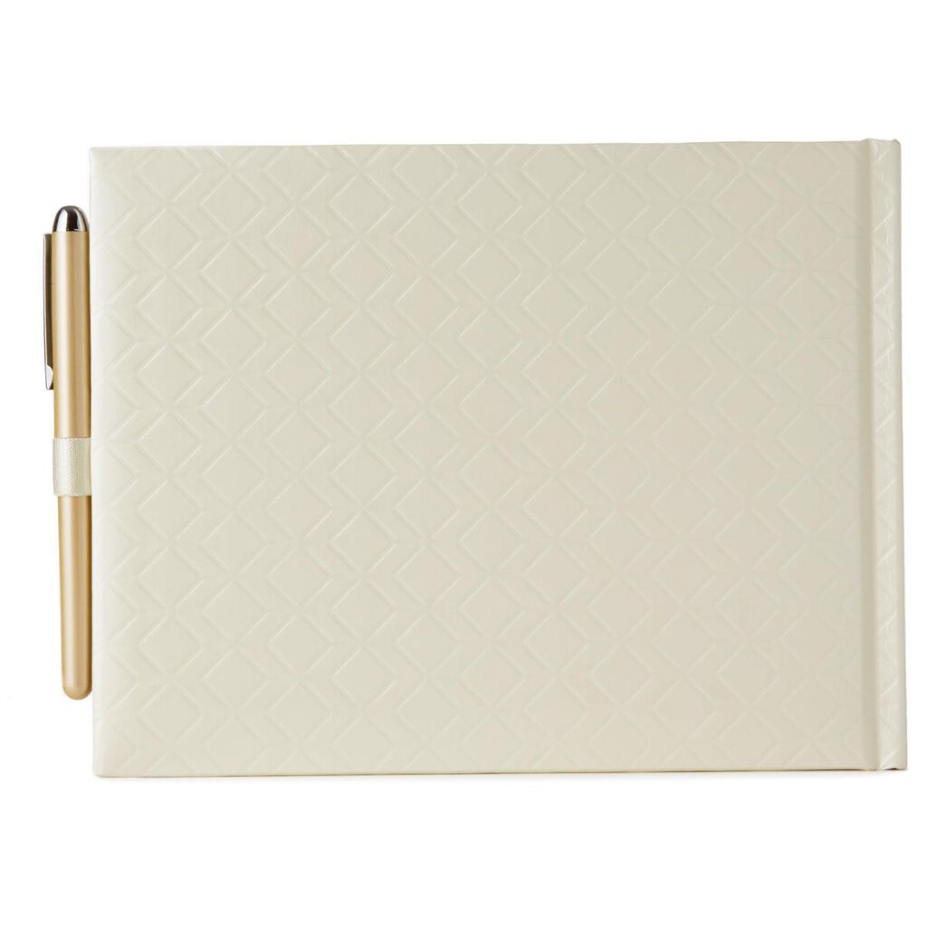 Geometric Wedding Guest Book And Pen Set Guest Books Hallmark