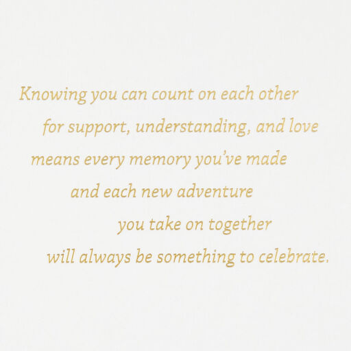 Paisley Lace Something to Celebrate Anniversary Card, 