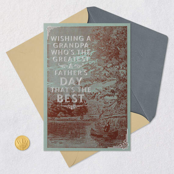 You're the Greatest Father's Day Card for Grandpa, , large image number 6