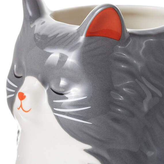 Sculpted Cat Mug, 19.5 oz., , large image number 3