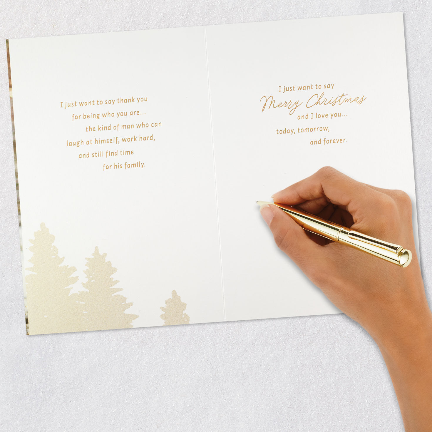 My Partner, My Friend Christmas Card for Husband, , large image number 7