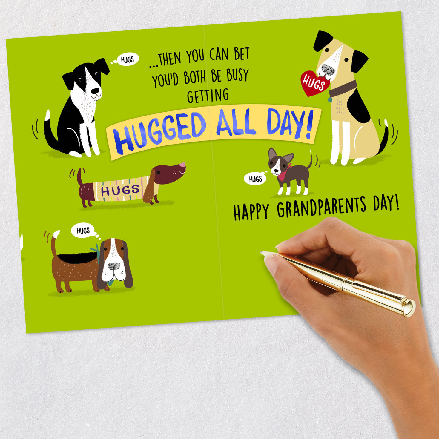 Hugged All Day Grandparents Day Card for only USD 2.99 | Hallmark