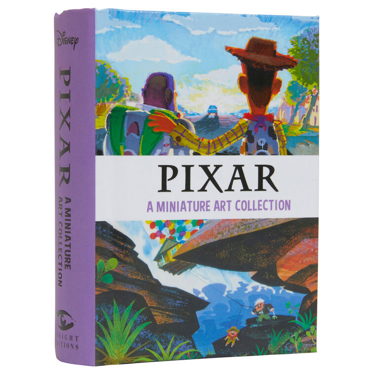 Pixar Miniature Art Collection Mini Book