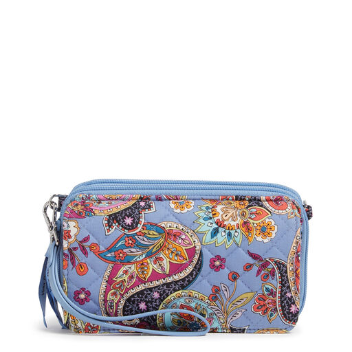 Vera Bradley RFID All-in-One Crossbody in Provence Paisley, 