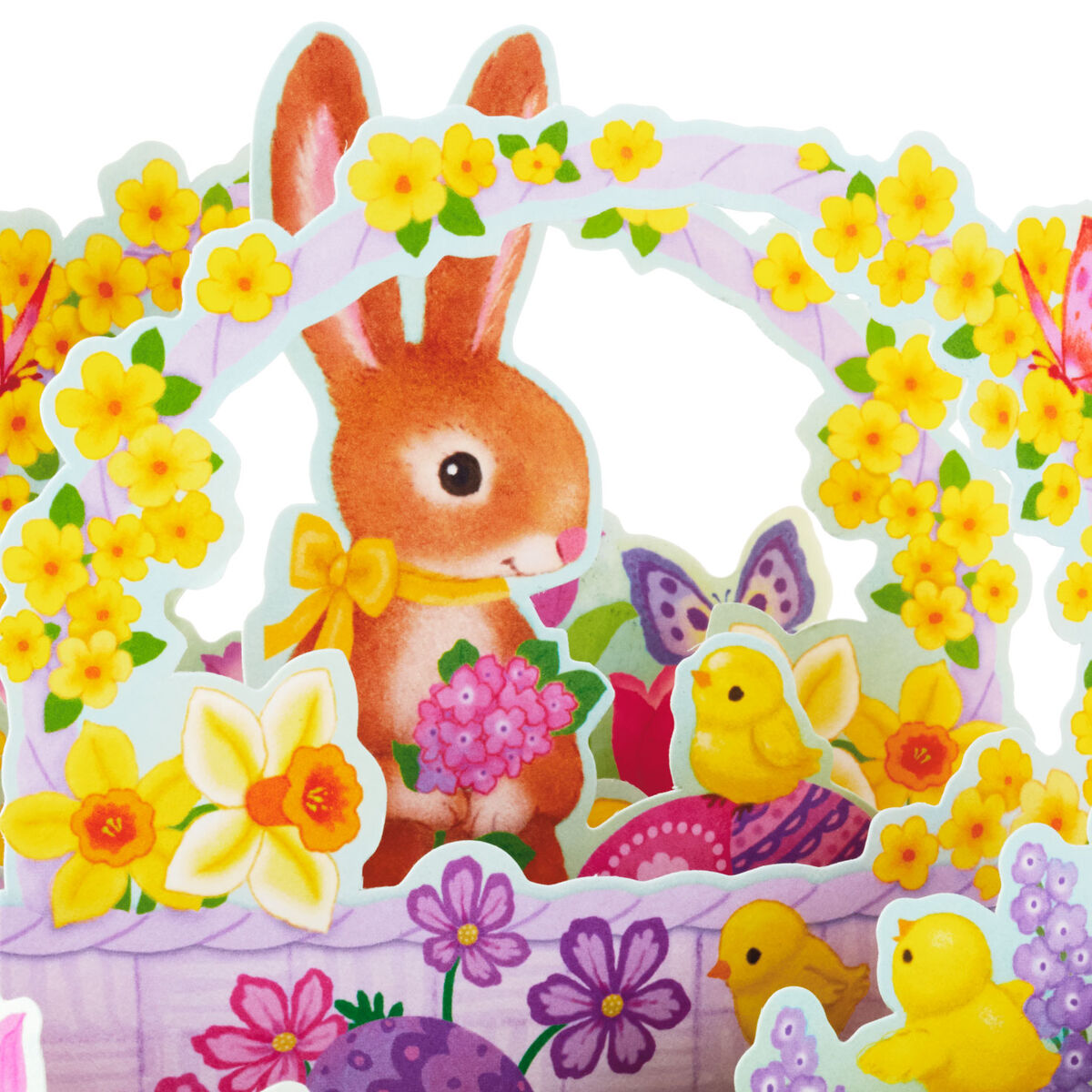 Bunny and Chicks Pop Up Easter Card Greeting Cards Hallmark