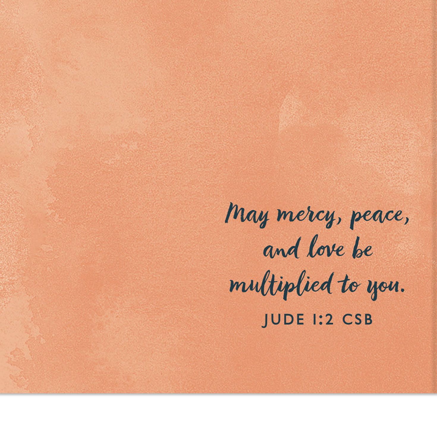 Flowers Religious Clergy Thank You Card for Couple scripture image number 3