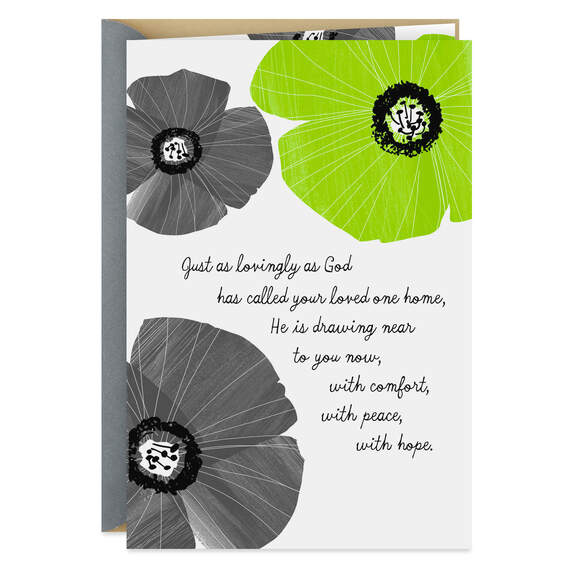May God Surround You With Peace and Love Sympathy Card