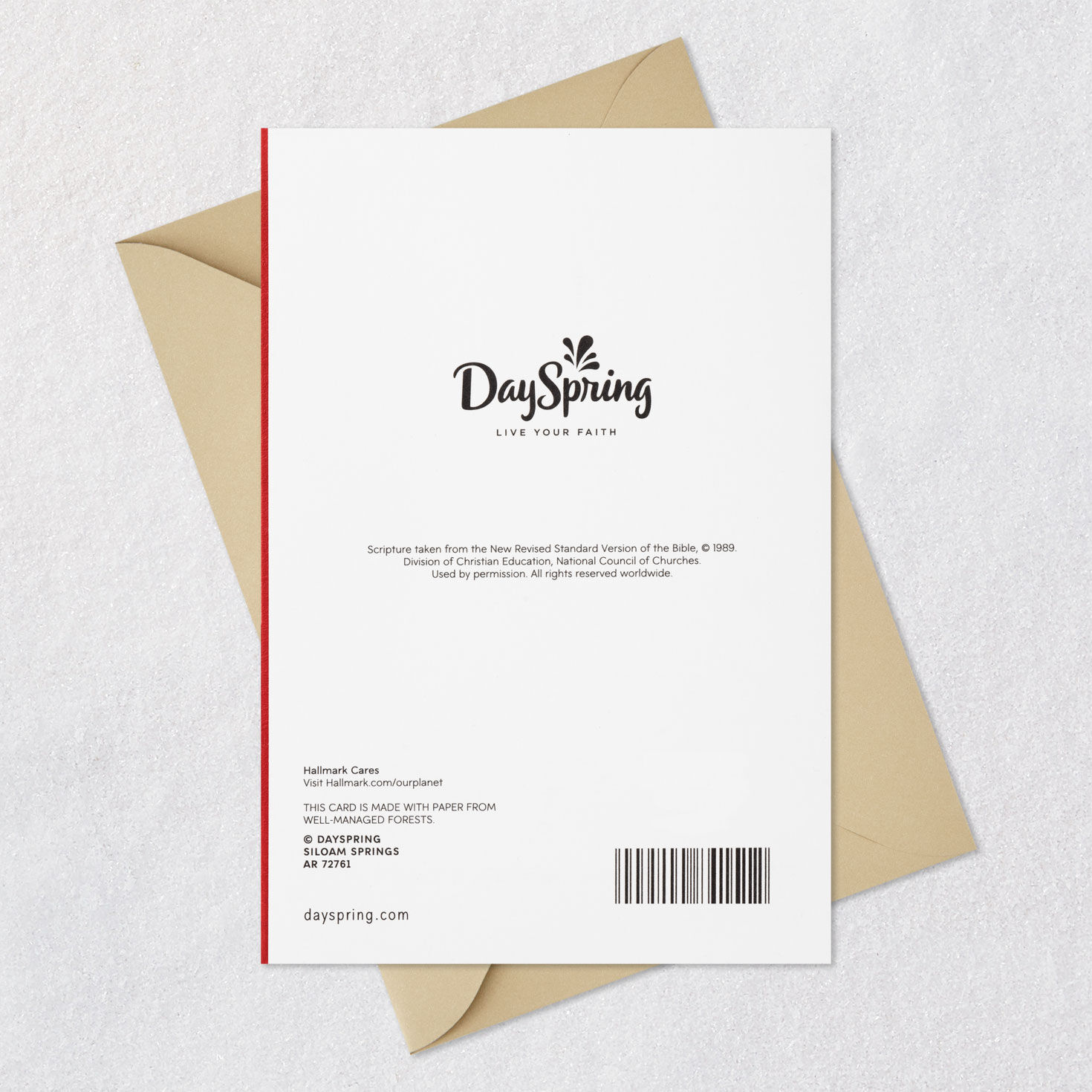 The Love of God Religious Confirmation Card for Grandson, , large image number 7