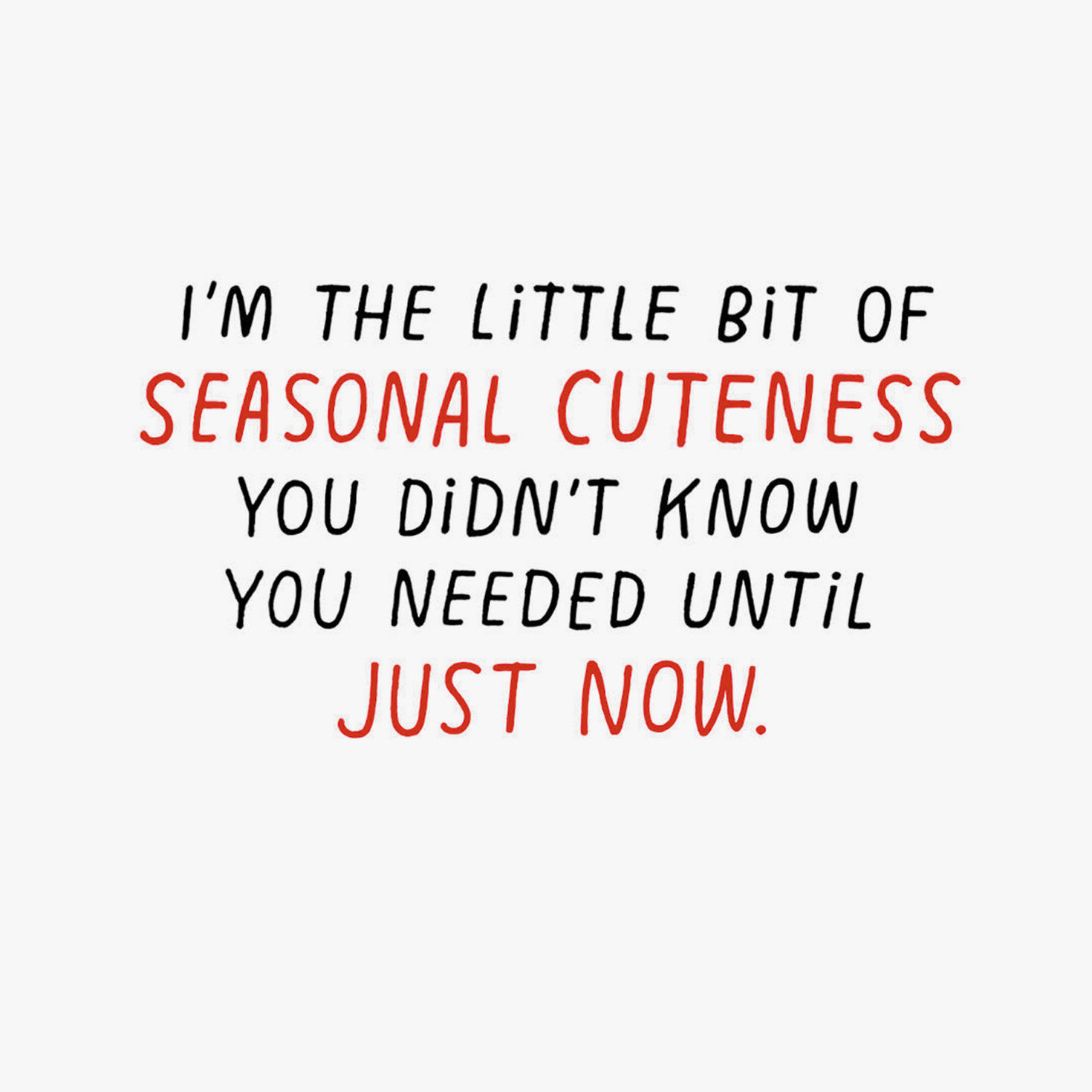 Puppy Dog in Santa Hat Funny Christmas Card, , large image number 2