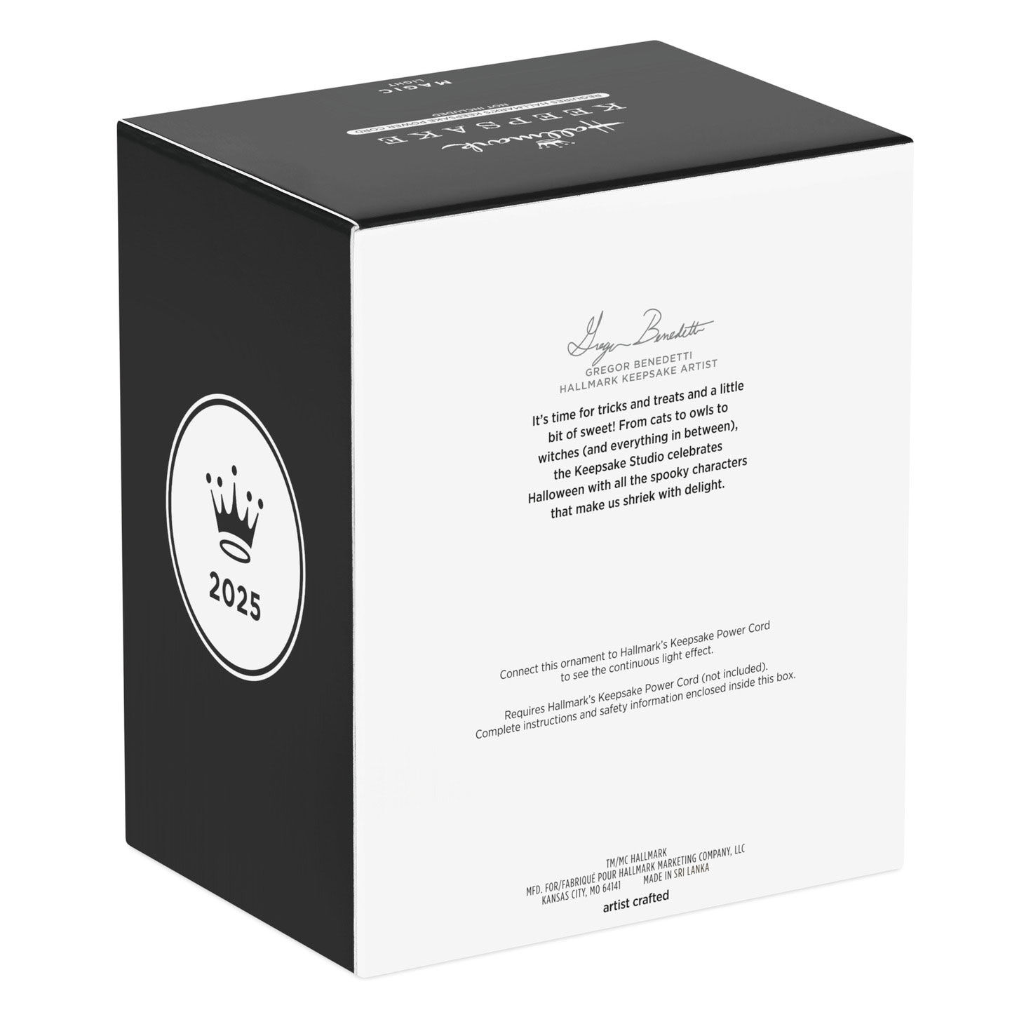 Light-Up Stitch Pumpkin Keepsake Ornament package back image number 6