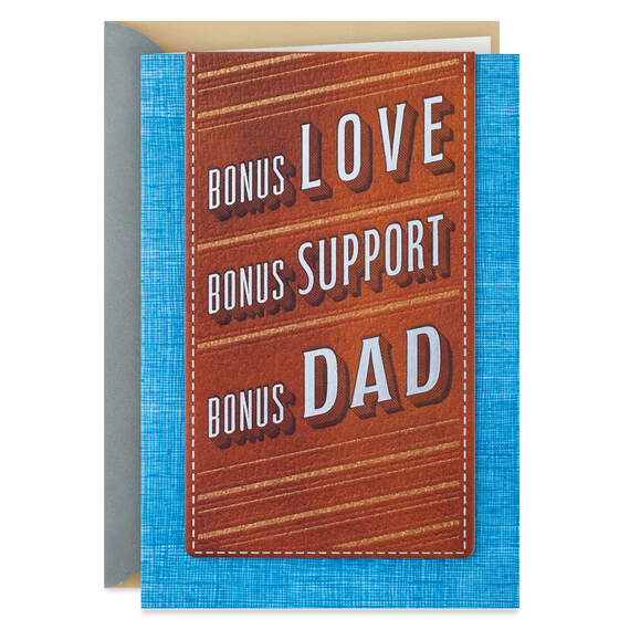 Bonus Love Father's Day Card for Bonus Dad, , large image number 1