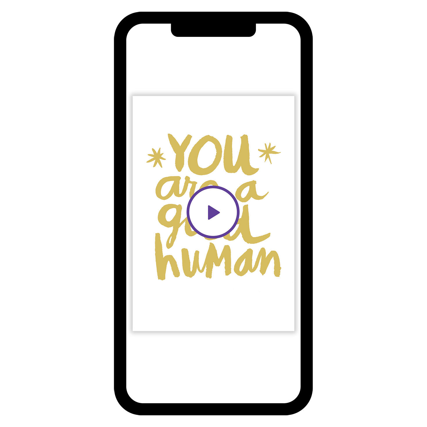 You Are a Good Human eCard