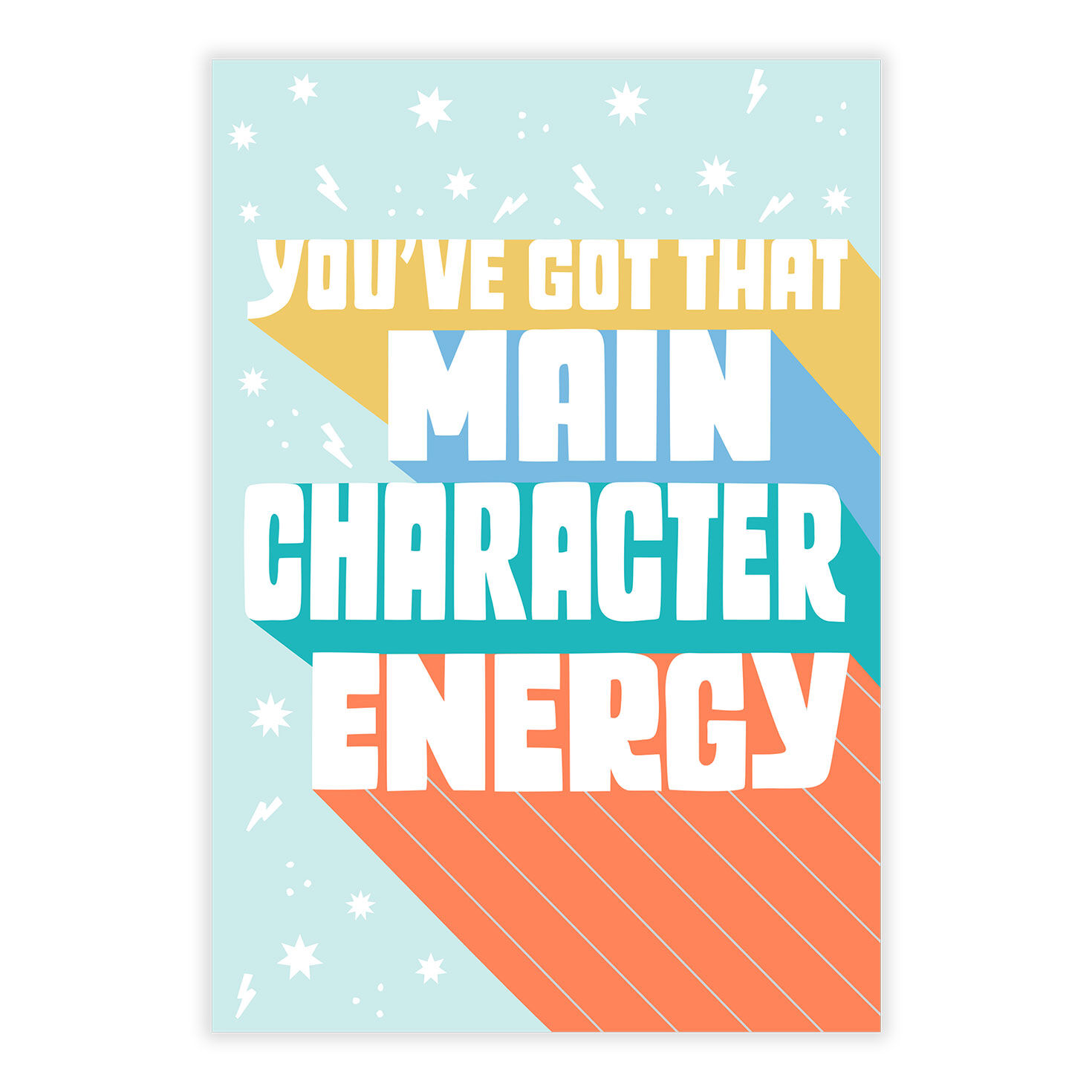 Main Character Energy eCard, , large image number 2
