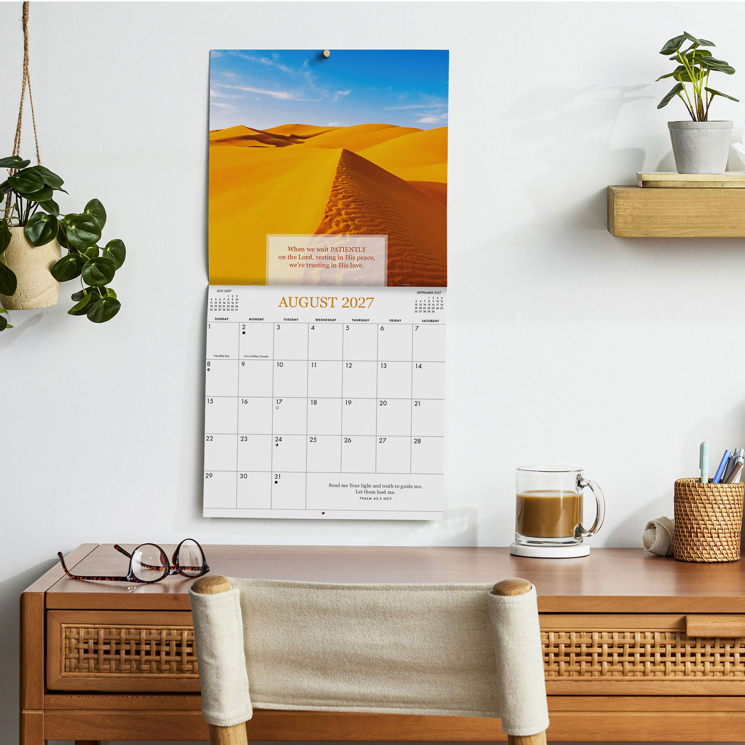 Earth is the Lord's 2027 12-Month Wall Calendar in use image number 5