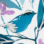 Blue Bird and Purple Flowers Blank Card, , large image number 3