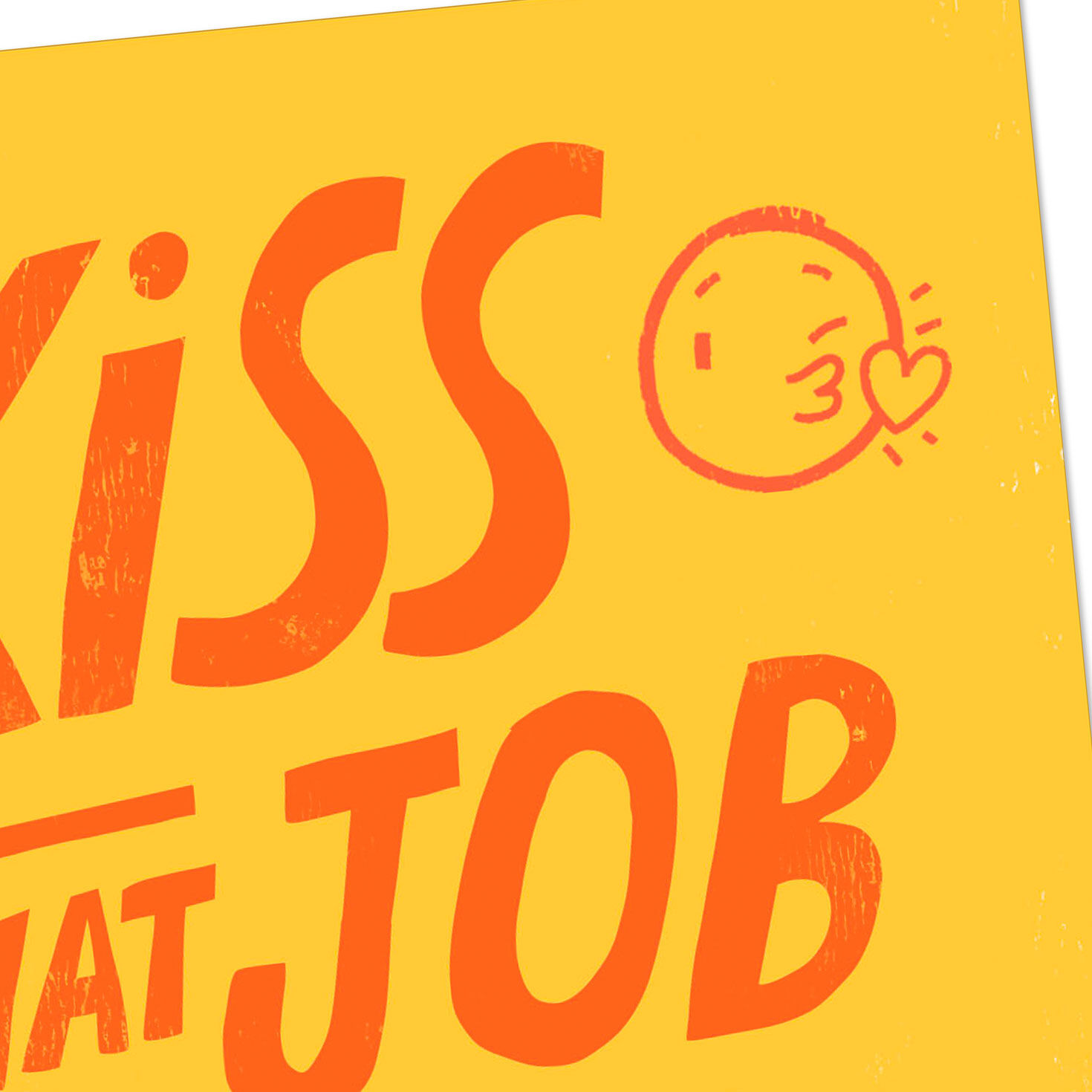 Adult Humor Flip Off Job Retirement Card Card Front Detail image number 4