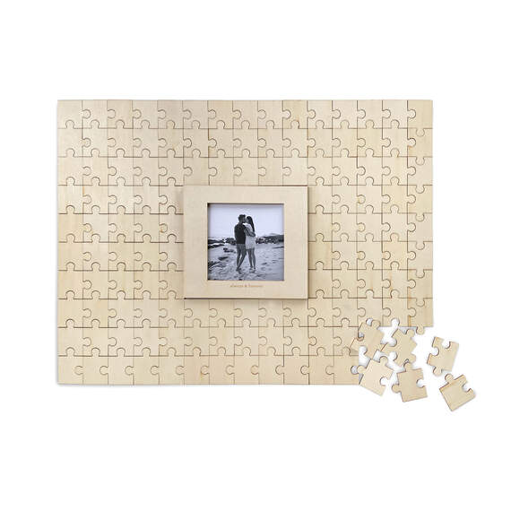 Demdaco Guest Book Puzzle With Photo Holder
