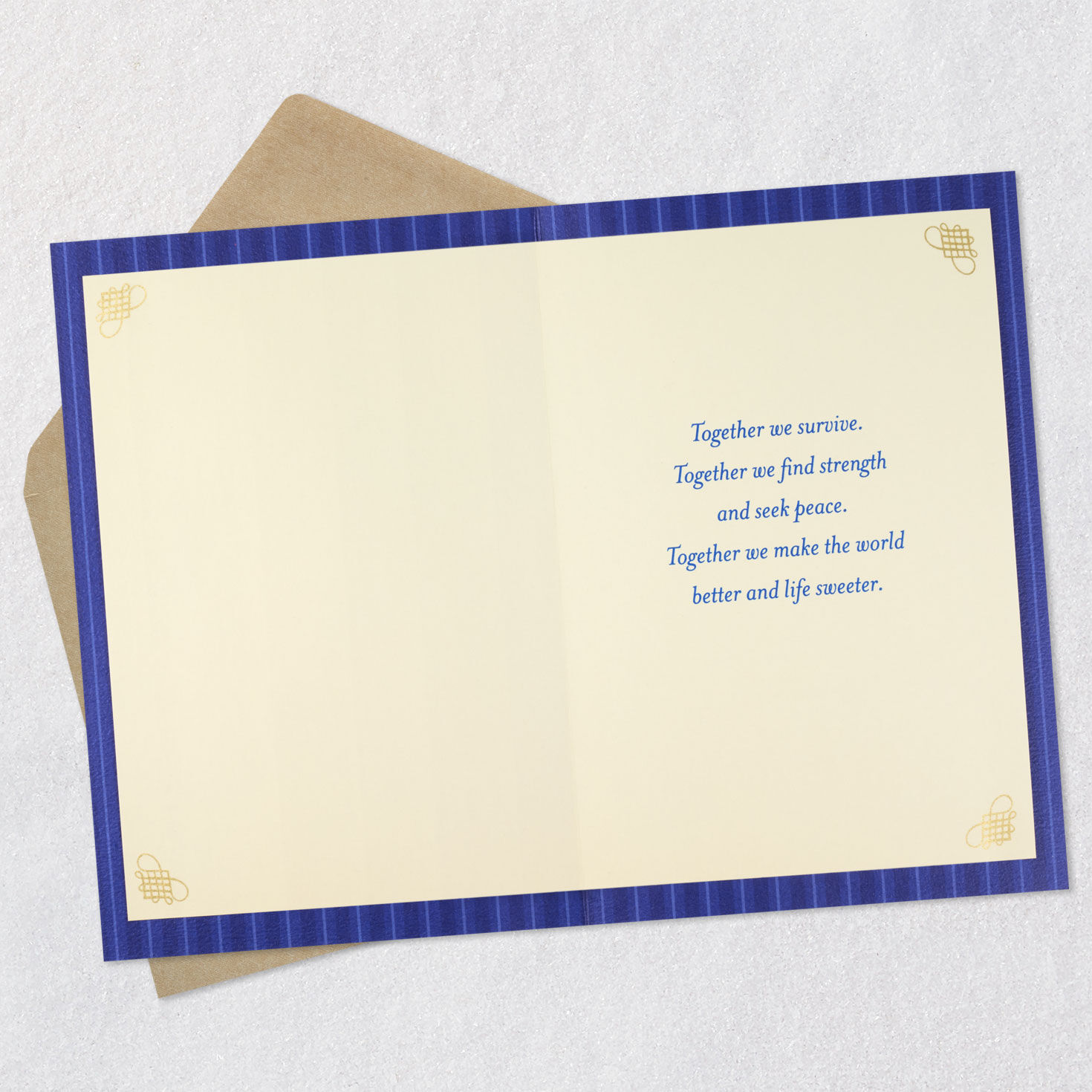 Together We Make the World Better Rosh Hashanah Card for only USD 4.59 | Hallmark