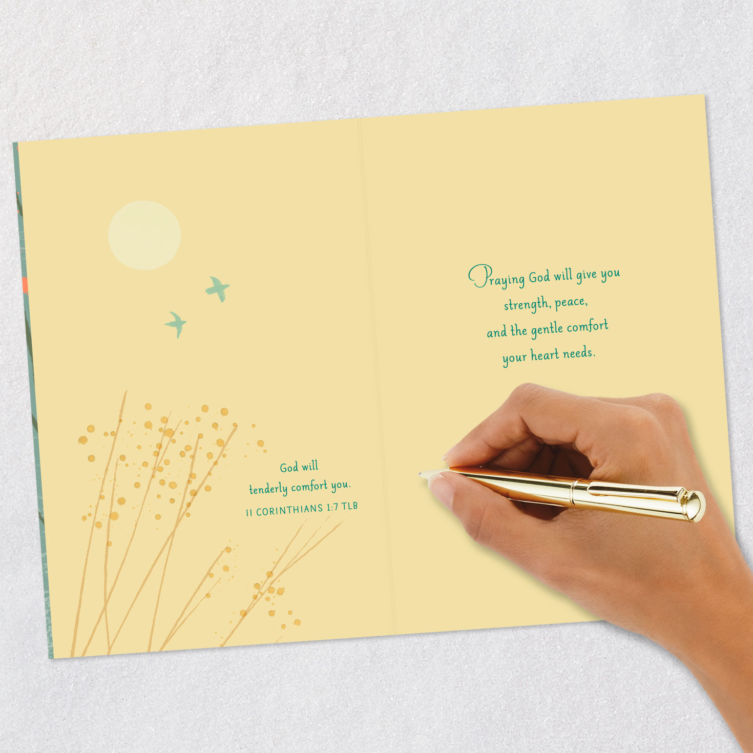 Prayers for Strength, Peace and Comfort Religious Sympathy Card for only USD 2.50 | Hallmark