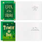 Green and Gold Boxed St. Patrick's Day Cards Assortment, Pack of 16, , large image number 2