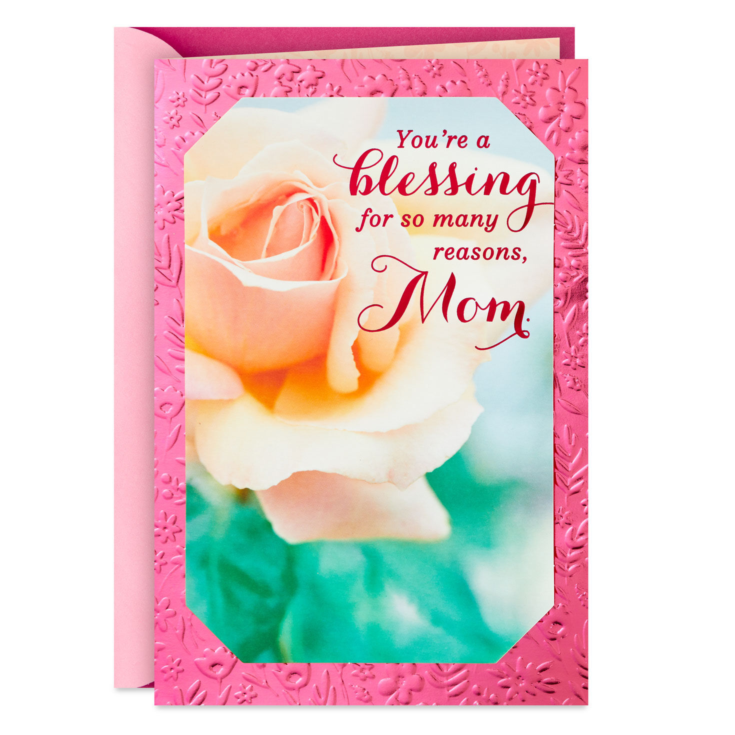You're a Blessing for So Many Reasons Religious Mother's Day Card for Mom