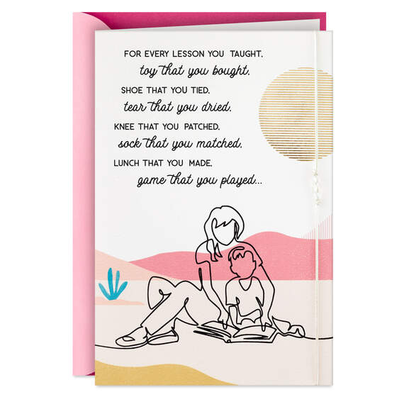 With Love From One Lucky Son Mother's Day Card for Mom