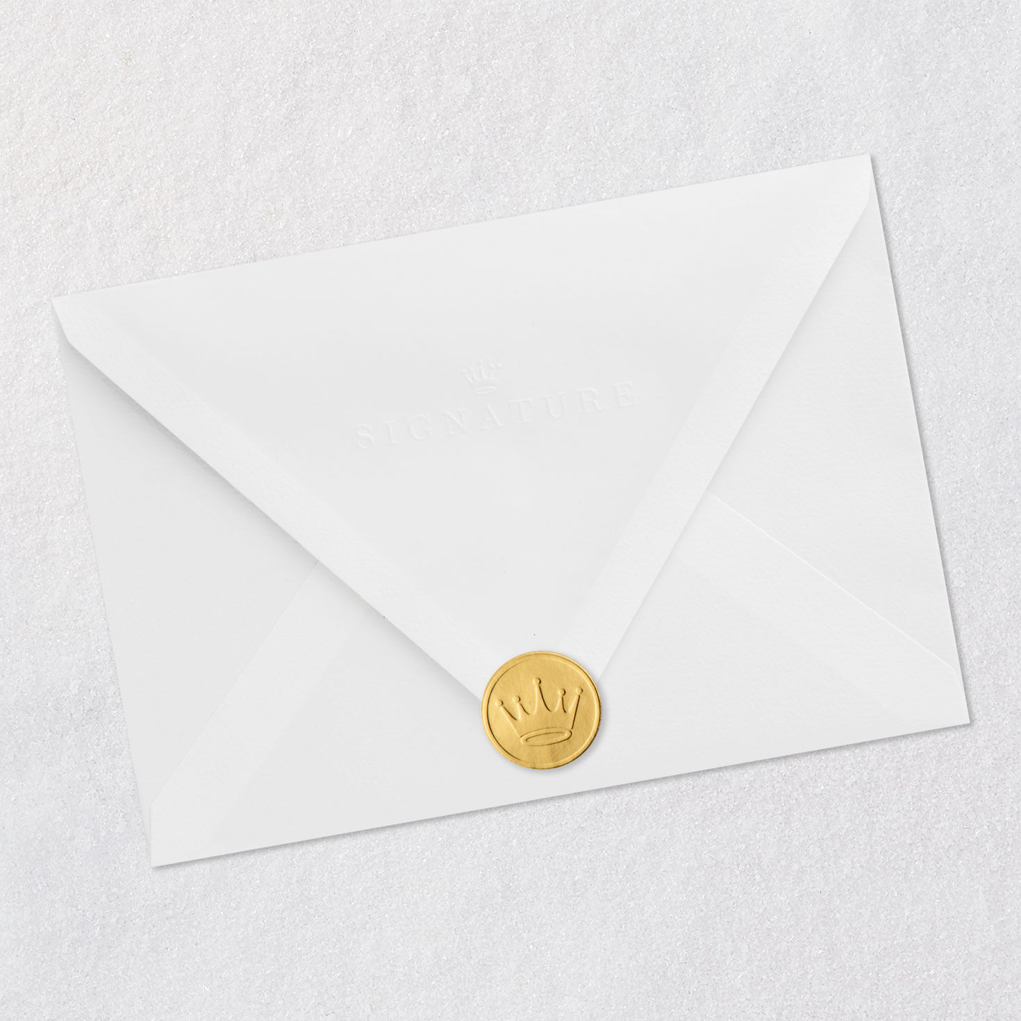 Rainbow Sprinkles Cake Birthday Card Envelope Back with Seal image number 8