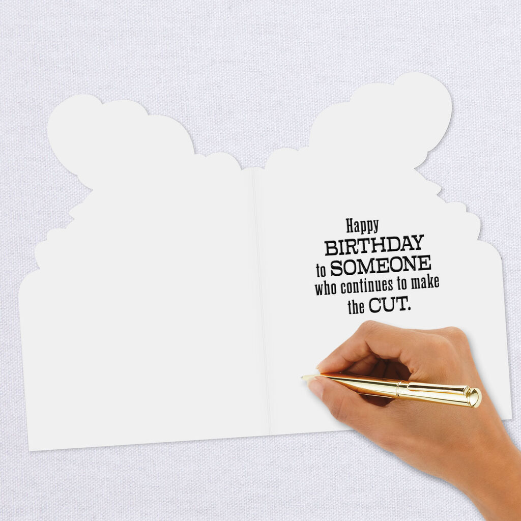 Maxine You Made The Cut Funny Birthday Card For Friend Greeting