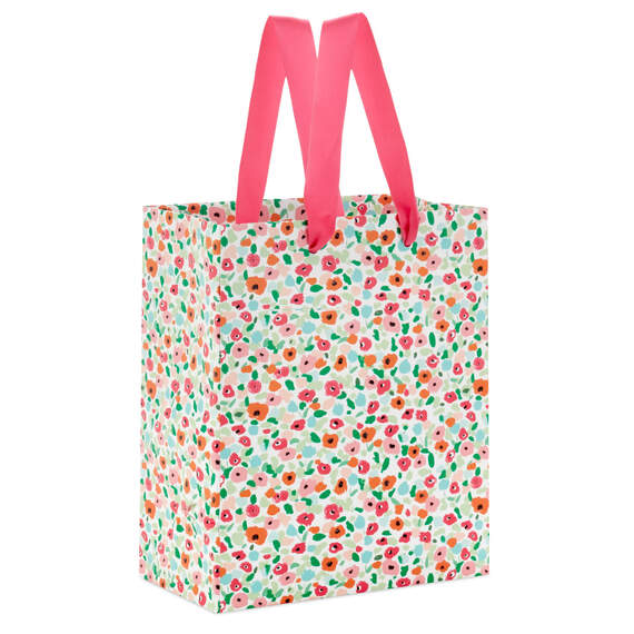 6.5" Bright Floral Small Gift Bag, , large image number 6