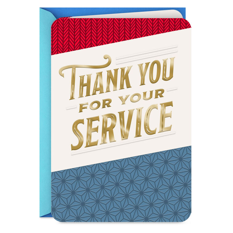 You Make Our World Better Veterans Day Card