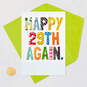 Happy 29th Again Funny Birthday Card, , large image number 5