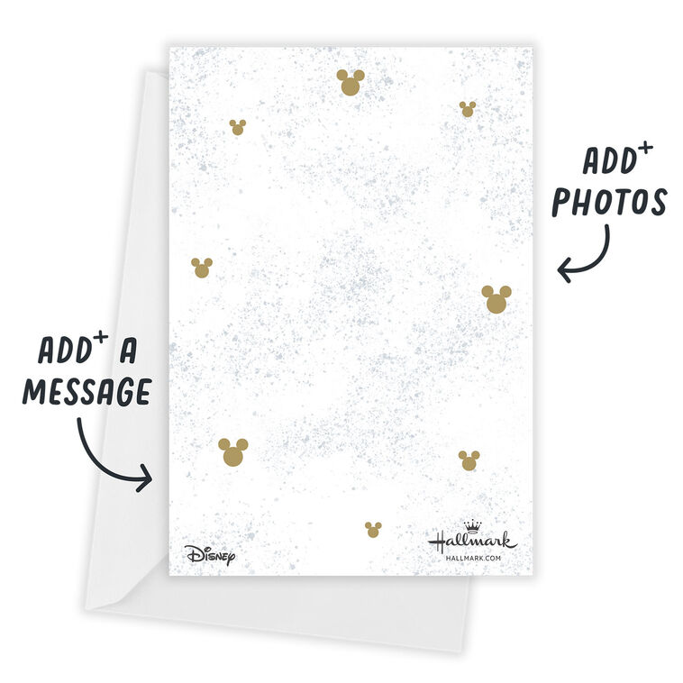 Disney Mickey Frame Flat Christmas Photo Card, , large image number 2