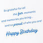 Grateful for Fun Moments and Memories Birthday Card for Son, , large image number 3