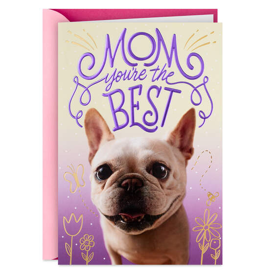 You're the Best Mother's Day Card From the Dog, , large image number 1