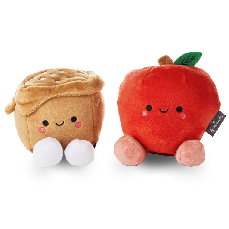 Better Together Caramel and Apple Magnetic Plush, 6.5", , large image number 3